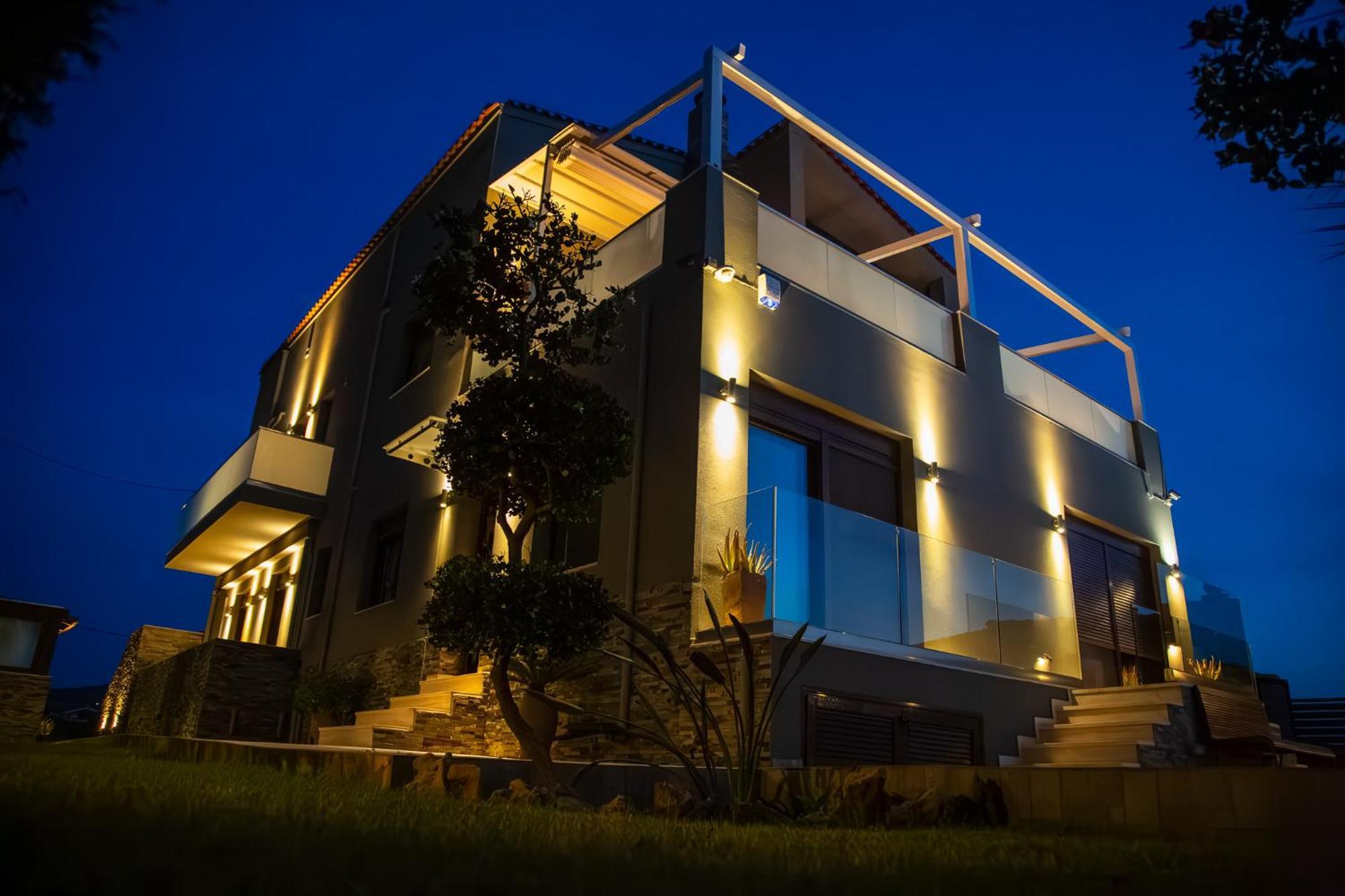 A Cozy Eco Villa By The Sea Goúves Eksteriør bilde